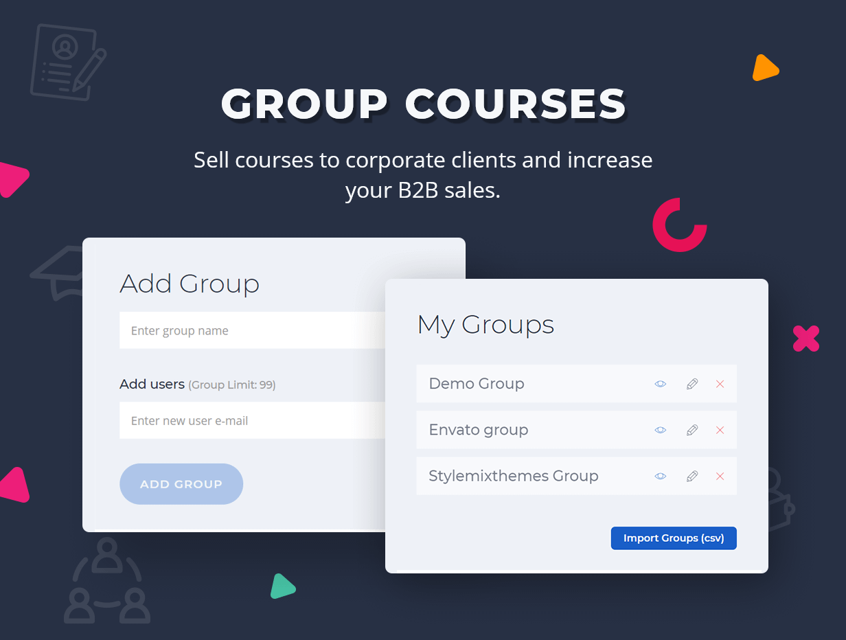 group courses group courses